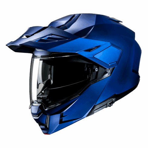 HJC casco modular I80 Trail azul mate