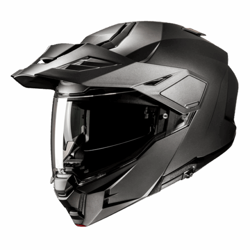 HJC casco modular I80 Trail titanio mate