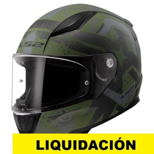 LS2 casco moto full face FF353 Rapid II Thunder Birds