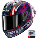 Shark Casco Moto Integral AERON GP FIN 1 Replica Zarco morado