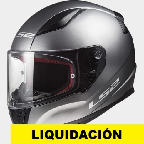 LS2 casco moto full face FF353 Rapid II Titanio