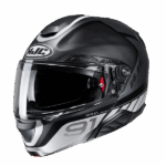 HJC Casco Moto modular RPHA 91 Rafino MC5SF negro gris
