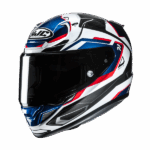 HJC casco moto integral RPHA 12 BRELS MC21 azul rojo
