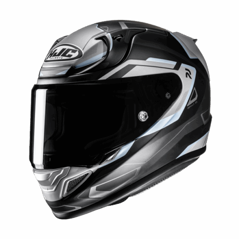 HJC casco moto integral RPHA 12 BRELS MC5SF negro gris