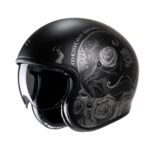 HJC casco jet V31 vintage Desto MC5SF negro