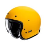 HJC casco jet V31 vintage Uni amarillo