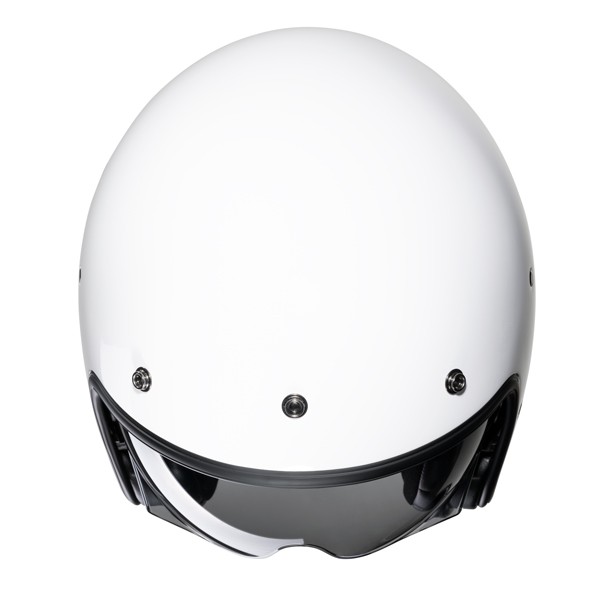 HJC casco jet V31 vintage Uni blanco - Imagen 4