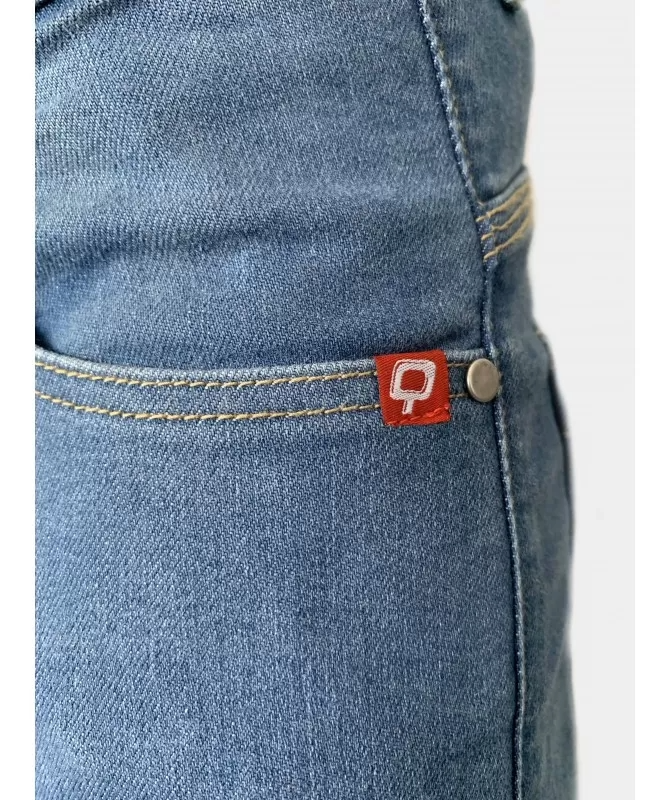 Quartermile pantalón vaquero London azul claro - Imagen 3