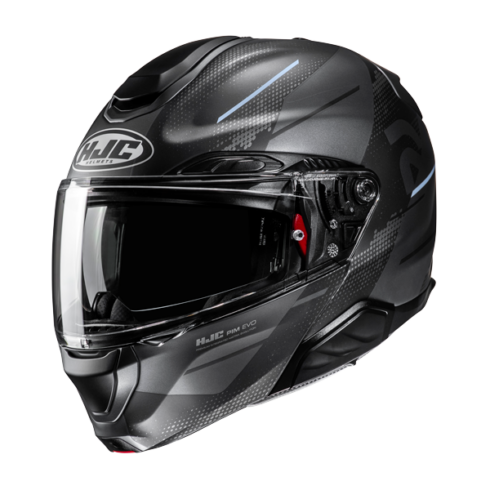 HJC Casco Moto modular RPHA 91 BLAT MC5SF negro