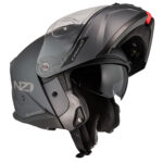 NZI casco moto modular Combi 3 duo titanio mate