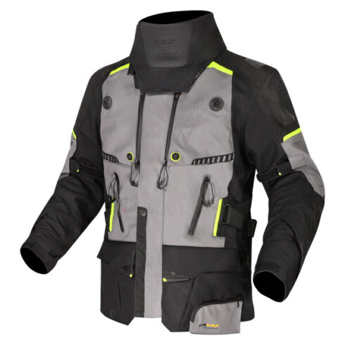 LS2 chaqueta tricapa Apollo gris flúor