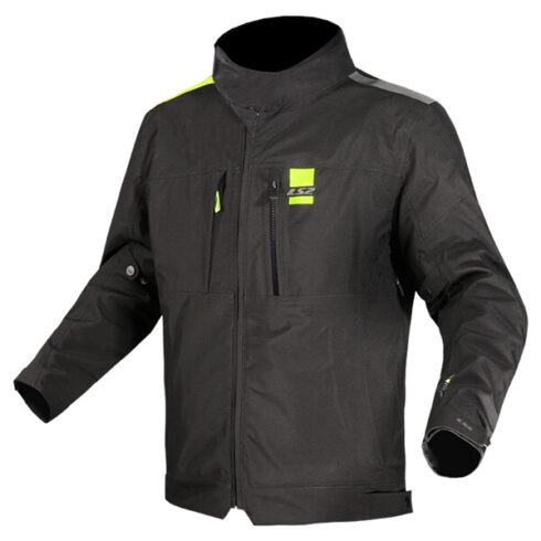LS2 chaqueta hombre Titanium negro flúor