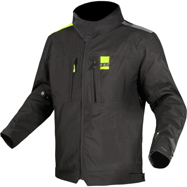 LS2 chaqueta mujer Titanium negro flúor