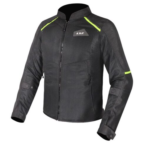 LS2 chaqueta verano Breeze negro amarillo