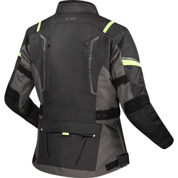 LS2 chaqueta mujer Narvik negro flúor - Imagen 2