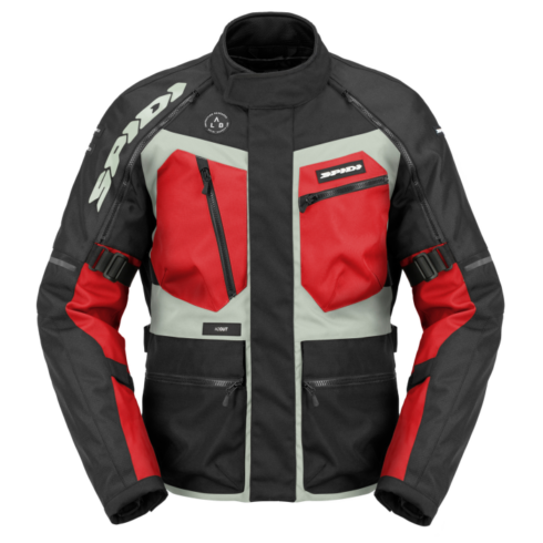 Spidi chaqueta Ridemaster H2OUT rojo negro