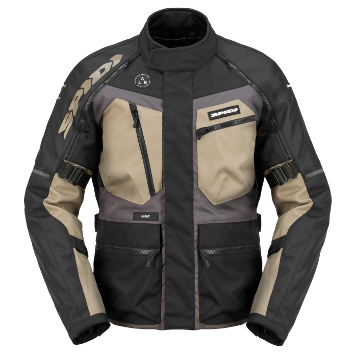Spidi chaqueta Ridemaster H2OUT verde negro