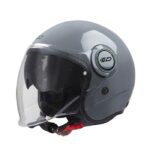 Garibaldi casco moto jet G21 Sunvisor Gris brillo