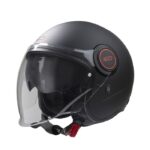 Garibaldi casco moto jet G21 Sunvisor negro mate