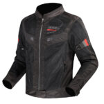 LS2 chaqueta moto verano Mujer Garda negra