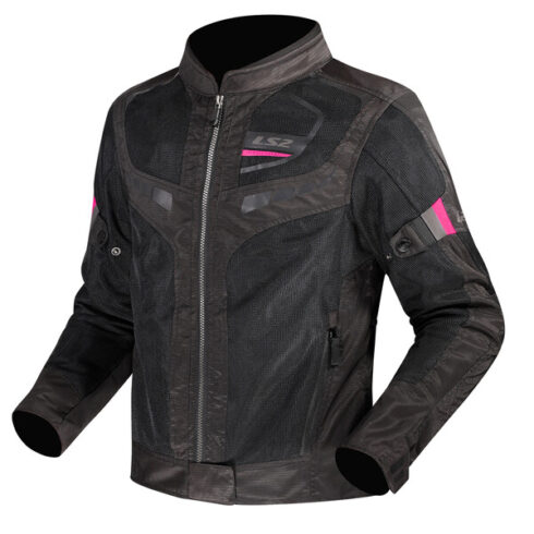 LS2 chaqueta moto verano Mujer Garda rosa