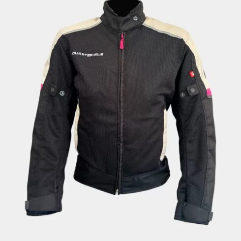 QuarterMile Chaqueta mujer moto verano Tracer rosa