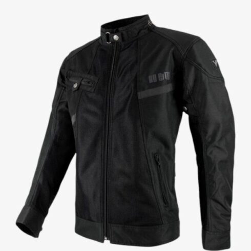 By City Chaqueta Moto verano Route negra