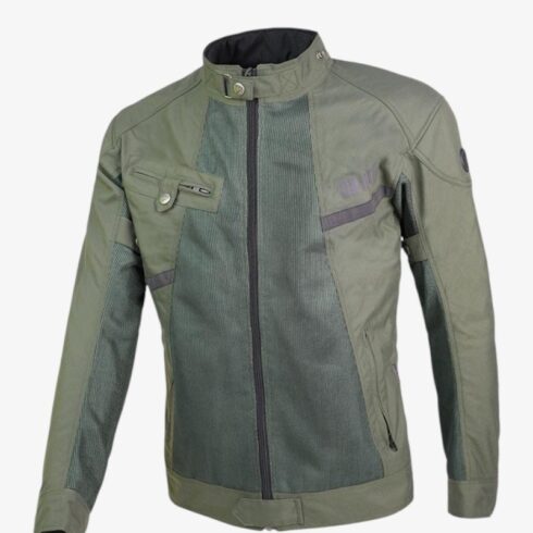 By City Chaqueta Moto verano Route verde