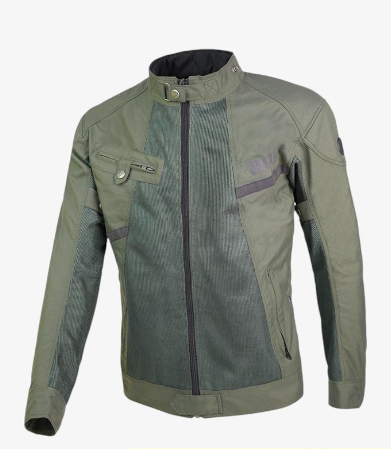 By City Chaqueta Moto verano Route verde