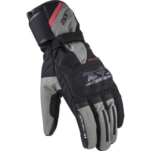 LS2 guantes invierno Snow gris negro