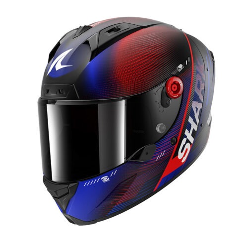 Shark casco integral Aeron Speed-Tech azul rojo
