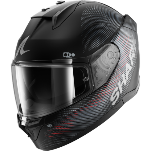 Shark casco integral D-Skwal 3 SP Lyne negro antracita rojo