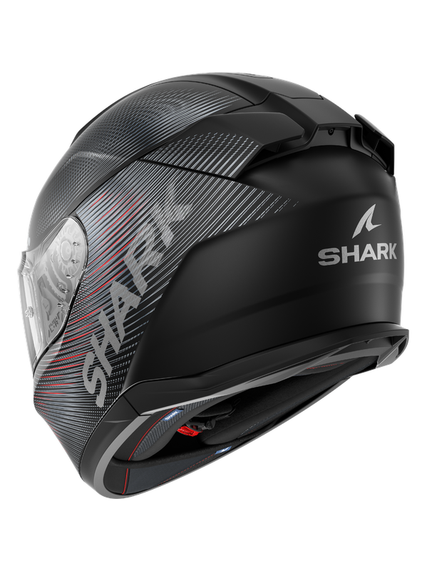 Shark casco integral D-Skwal 3 SP Lyne negro antracita rojo - Imagen 3
