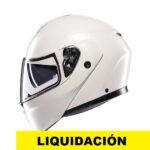 AGV casco moto modular Street E2206 blanco