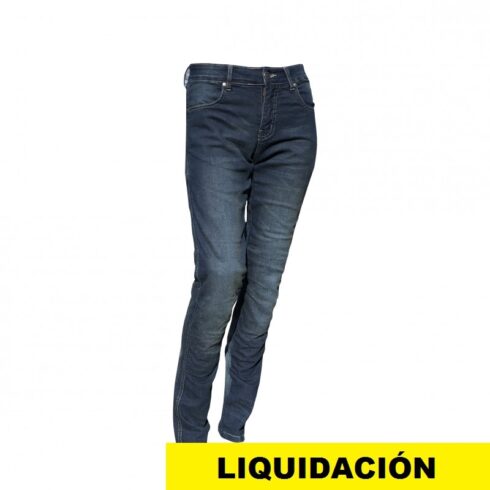 Quartermile pantalón vaquero moto mujer Sydney Evo azul