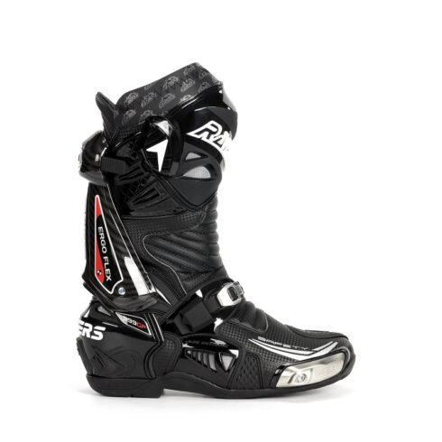 Rainers bota moto 999 GP carbono negro