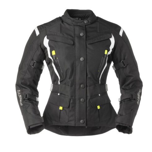 Rainers chaqueta moto mujer Deisy flúor
