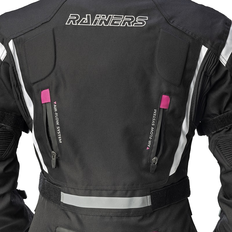 Rainers chaqueta moto mujer Deisy rosa - Imagen 4