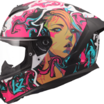 LS2 casco integral FF820 Rapid III Cyberg rosa