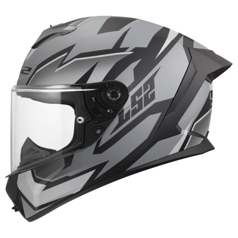 LS2 casco integral FF820 Rapid III Xtrem gris