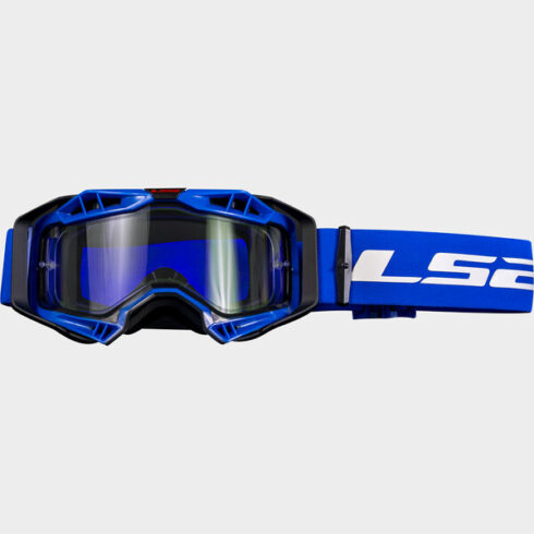 LS2 gafas moto Aura Enduro azul
