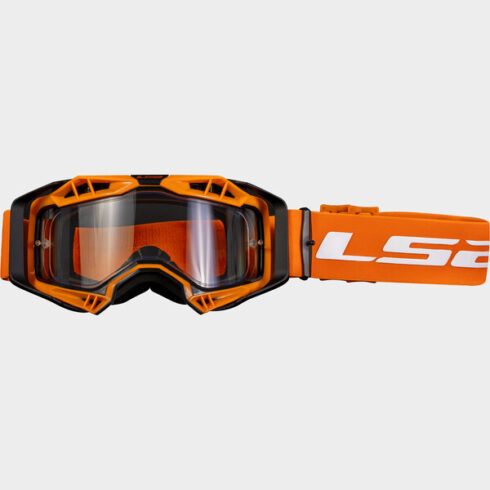 LS2 gafas moto Aura Enduro naranja