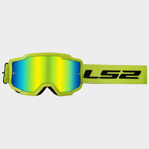 LS2 gafas moto Charger amarillo