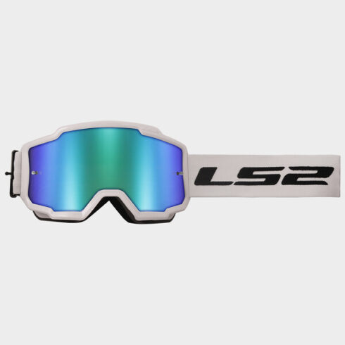 LS2 gafas moto Charger blanco