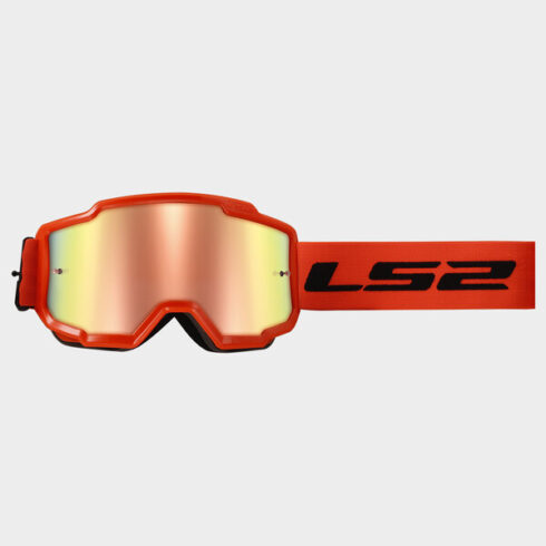 LS2 gafas moto Charger rojo