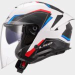 LS2 casco jet OF618 Verso II Air rojo azul