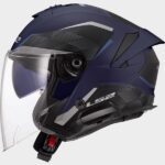 LS2 casco jet OF618 Verso II Air azul negro