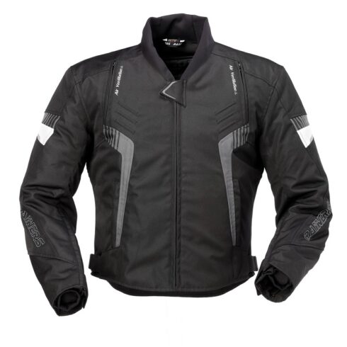 Rainers chaqueta moto Michigan negro