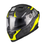 MT Helmets casco integral Braker SV Cockpit  B13 amarillo negro