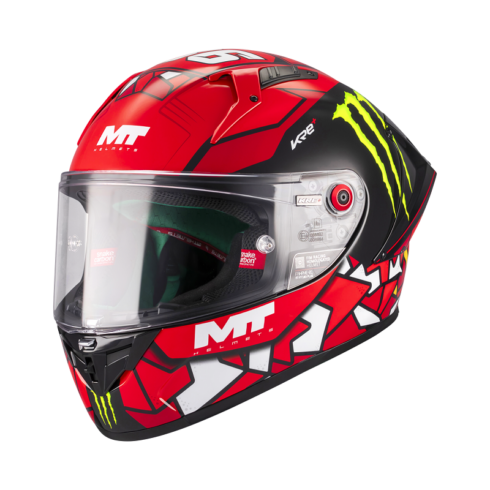 MT Helmets casco integral KRE+ S Piqueras B5 rojo